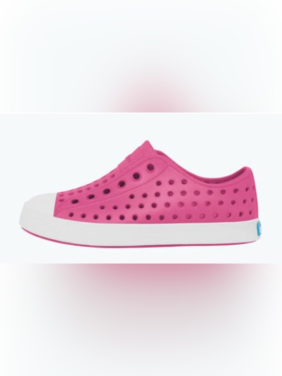 Native Other - Native Jefferson Hollywood Pink/Shell White Pink Slip-On Water-Friendly Size J1